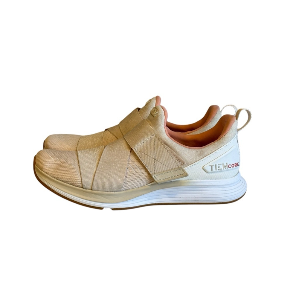 Tiem Athletic Latus TiemCore Women's Beige Training Shoes Sneakers - Size 8 - Picture 3 of 10